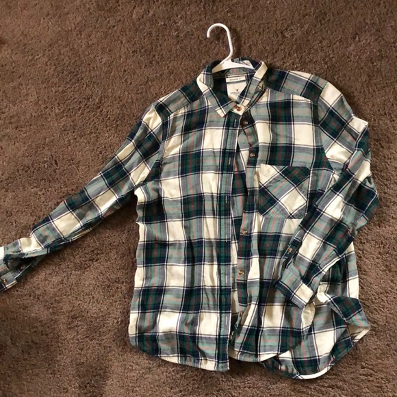 American eagle boyfriend fit flannel Clearance
